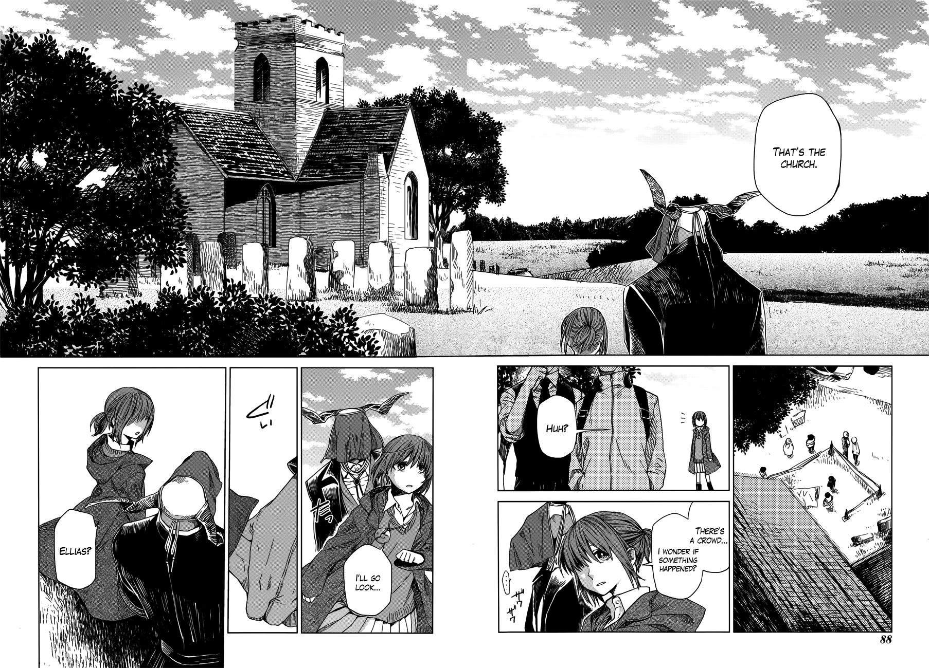 Mahou Tsukai no Yome Chapter 9 page 20 - Chapter 9 : Where One Door Shuts, Another Opens