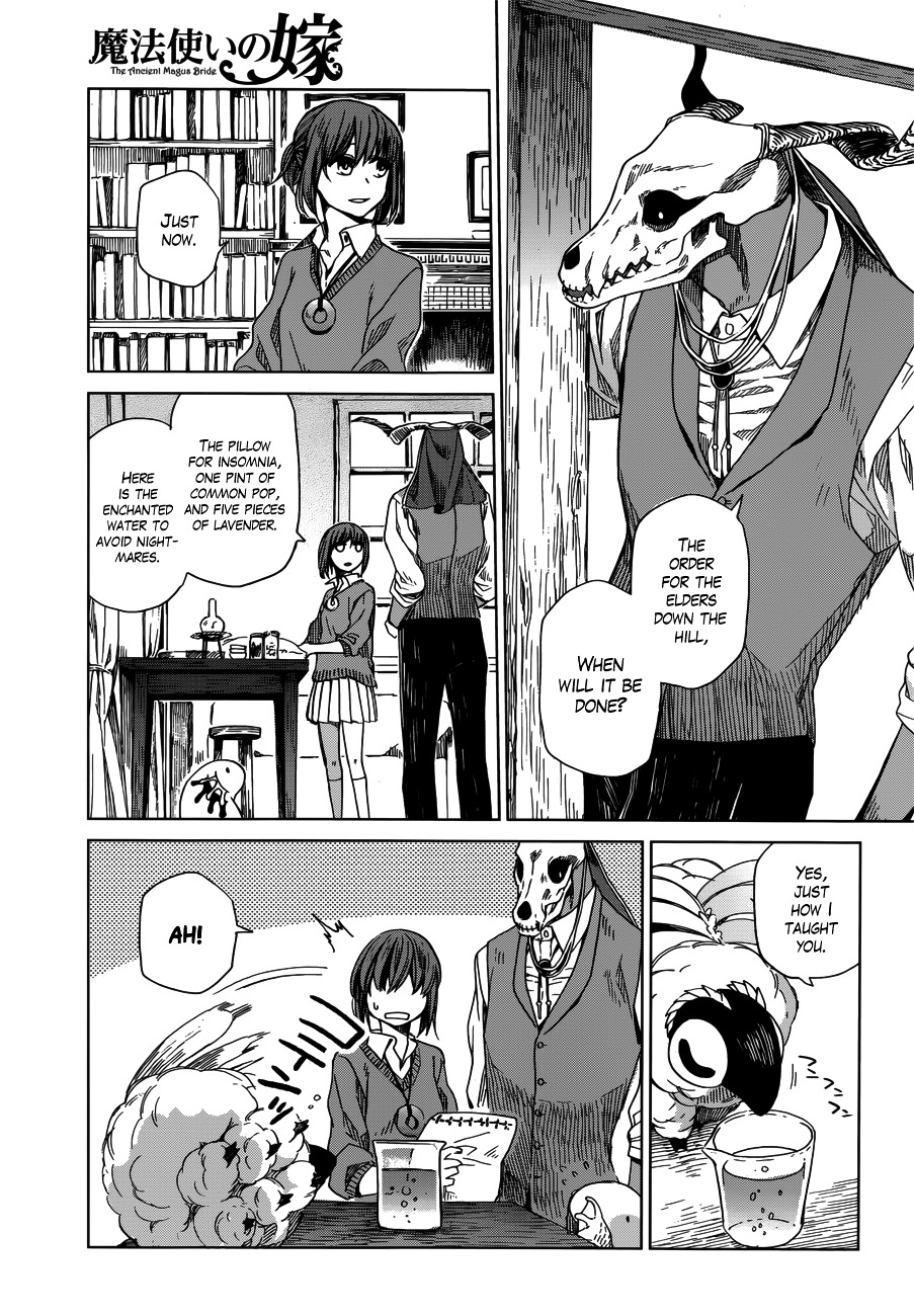 Mahou Tsukai no Yome Chapter 9 page 7 - Chapter 9 : Where One Door Shuts, Another Opens