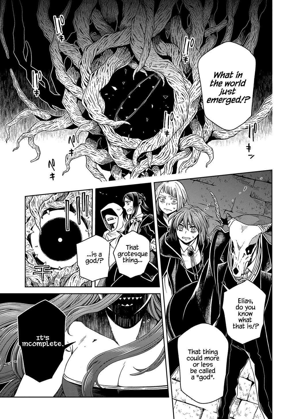 Mahou Tsukai no Yome Chapter 91 page 1 - Chapter 91: Choosing the lesser of two evils. II