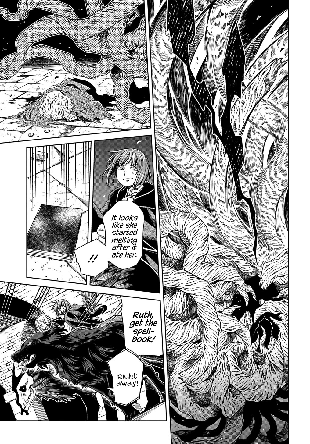 Mahou Tsukai no Yome Chapter 92 page 3 - Chapter 92: Keep the pot boiling. I