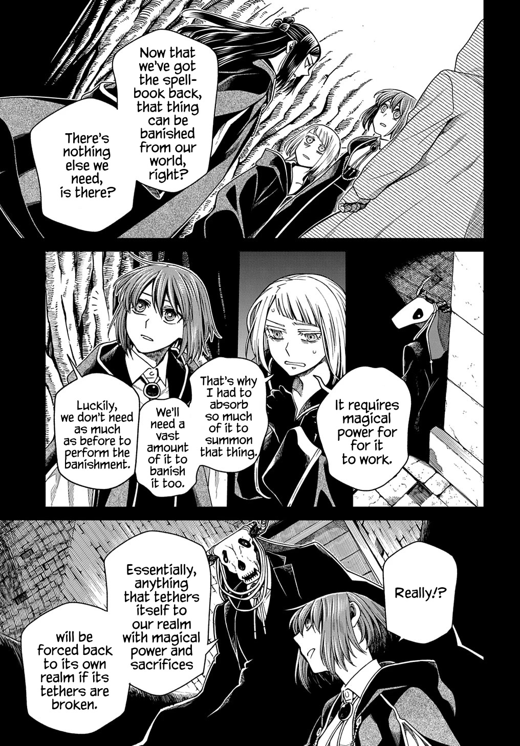 Mahou Tsukai no Yome Chapter 92 page 5 - Chapter 92: Keep the pot boiling. I