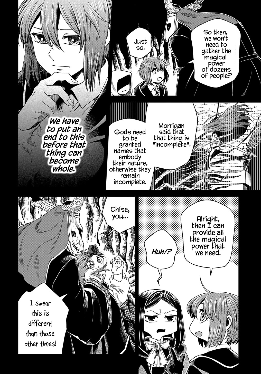 Mahou Tsukai no Yome Chapter 92 page 6 - Chapter 92: Keep the pot boiling. I