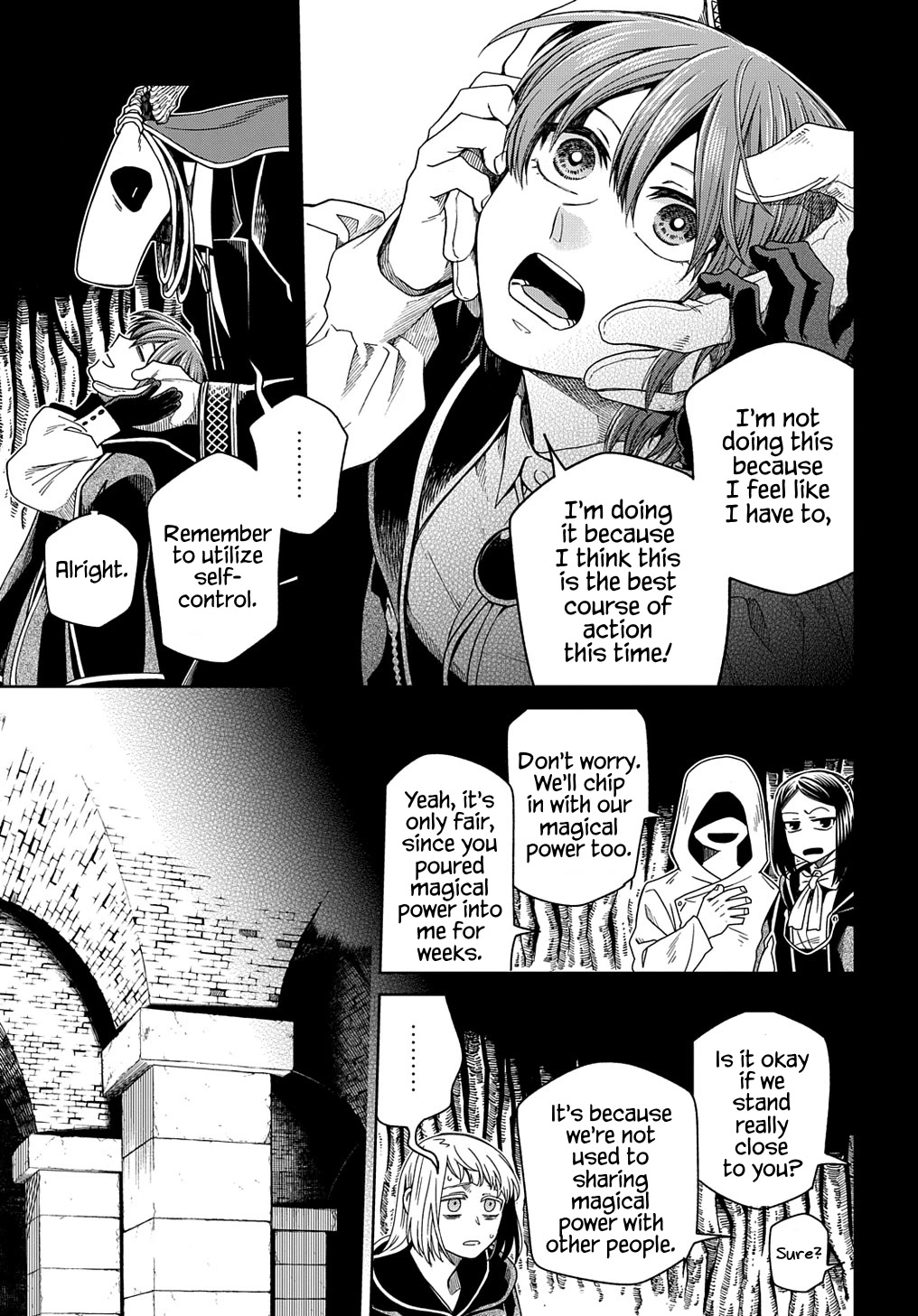 Mahou Tsukai no Yome Chapter 92 page 7 - Chapter 92: Keep the pot boiling. I