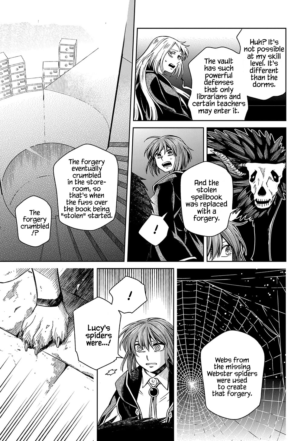 Mahou Tsukai no Yome Chapter 93 page 15 - Chapter 93: Keep the pot boiling. II