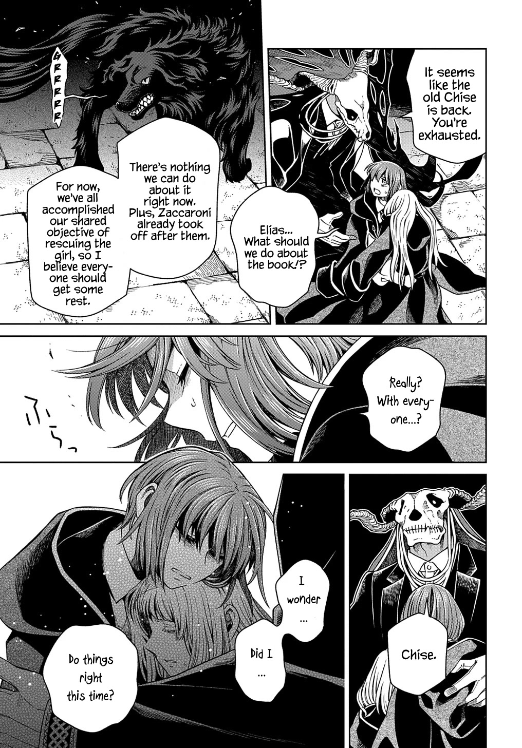Mahou Tsukai no Yome Chapter 93 page 23 - Chapter 93: Keep the pot boiling. II
