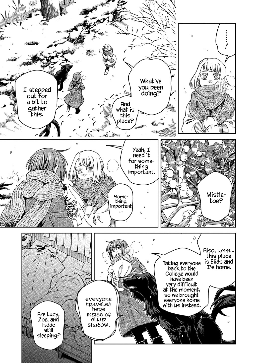 Mahou Tsukai no Yome Chapter 93 page 29 - Chapter 93: Keep the pot boiling. II