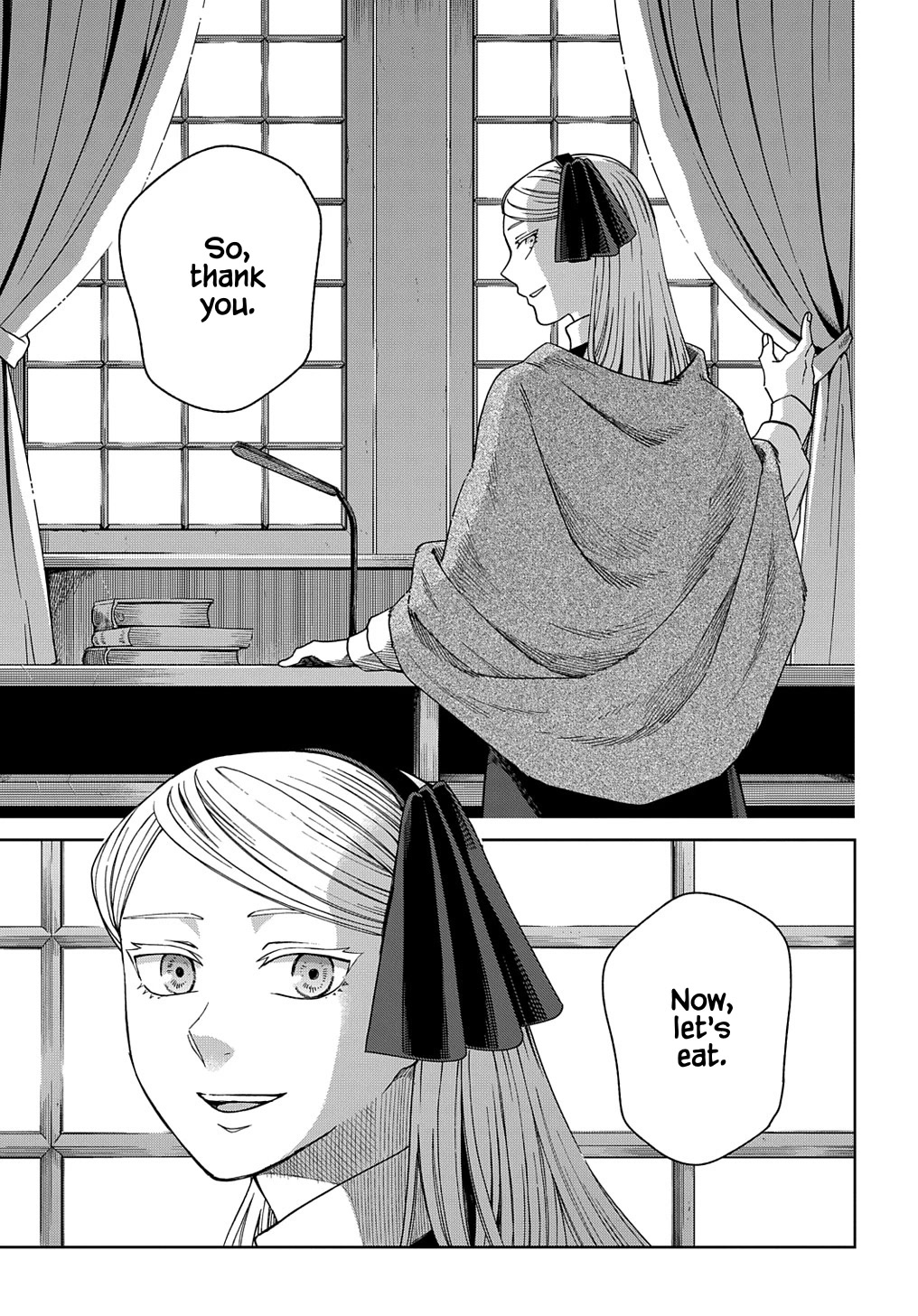 Mahou Tsukai no Yome Chapter 93 page 35 - Chapter 93: Keep the pot boiling. II