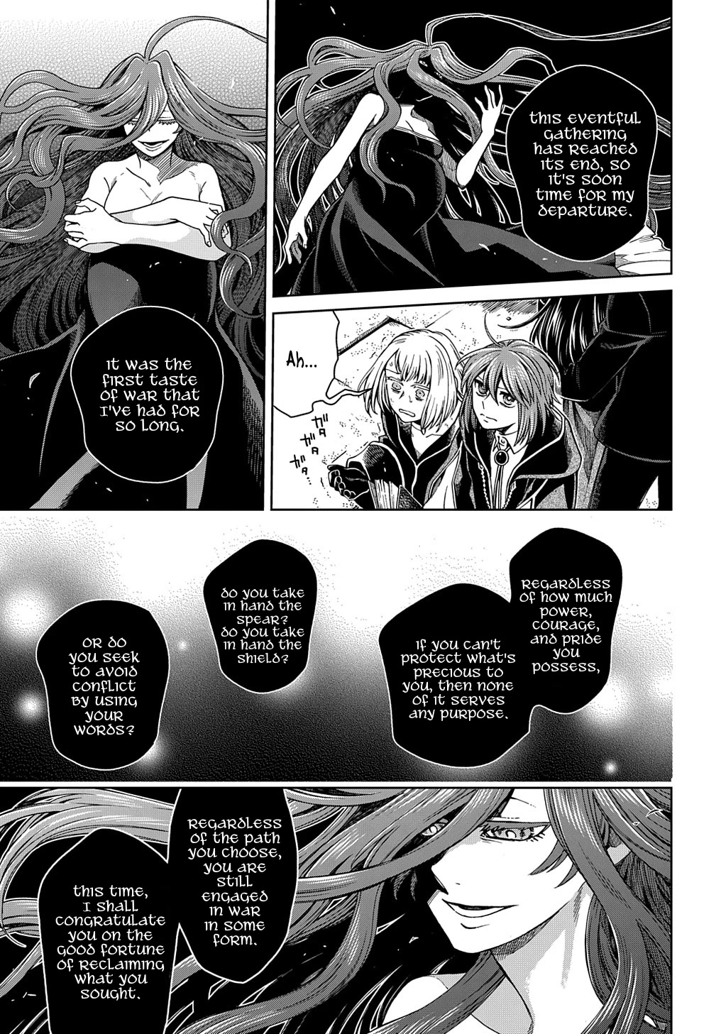 Mahou Tsukai no Yome Chapter 93 page 5 - Chapter 93: Keep the pot boiling. II