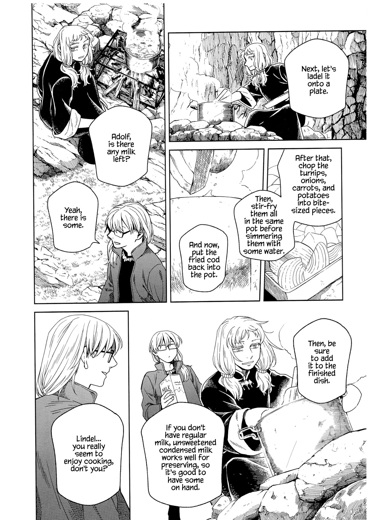 Mahou Tsukai no Yome Chapter 94.5 page 8 - Chapter 94.5: Fragments XI: Lindel the Gourmet