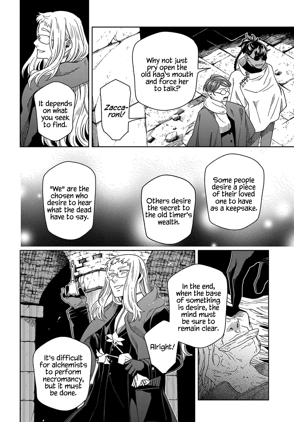 Mahou Tsukai no Yome Chapter 94 page 13 - Chapter 94: Keep the pot boiling. III