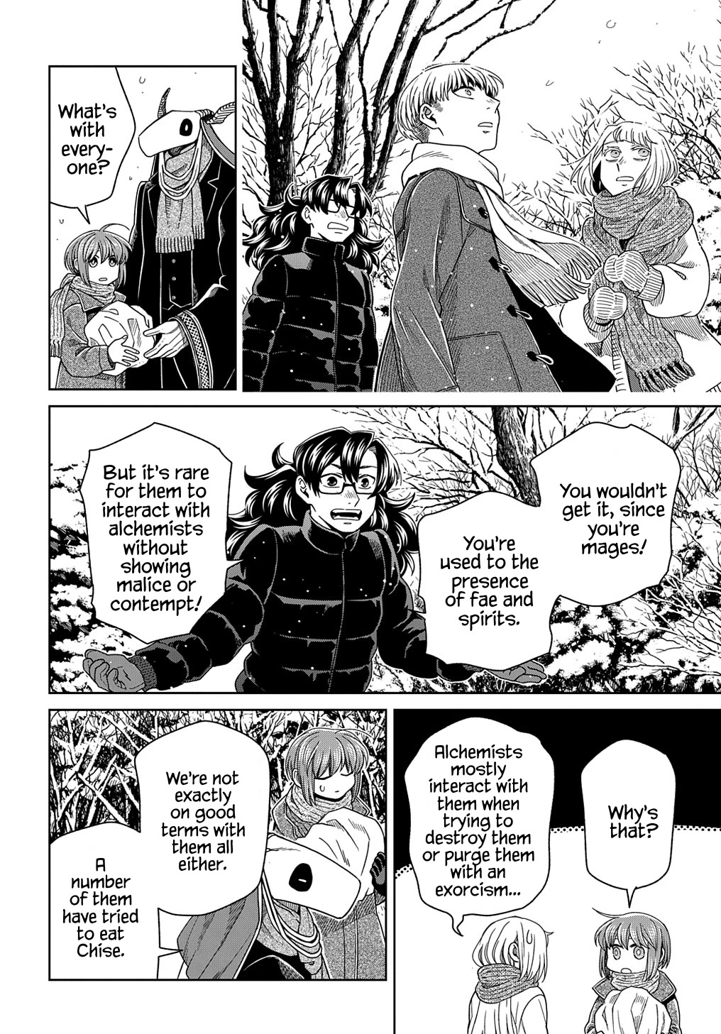 Mahou Tsukai no Yome Chapter 94 page 23 - Chapter 94: Keep the pot boiling. III