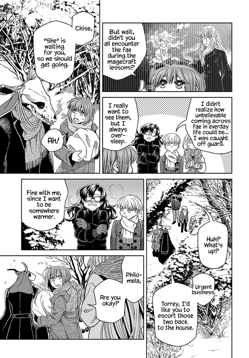 Mahou Tsukai no Yome Chapter 94 page 24 - Chapter 94: Keep the pot boiling. III