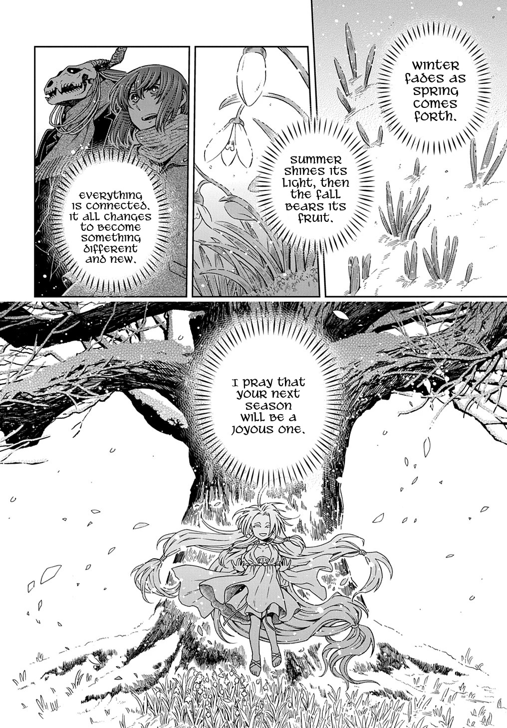 Mahou Tsukai no Yome Chapter 94 page 33 - Chapter 94: Keep the pot boiling. III
