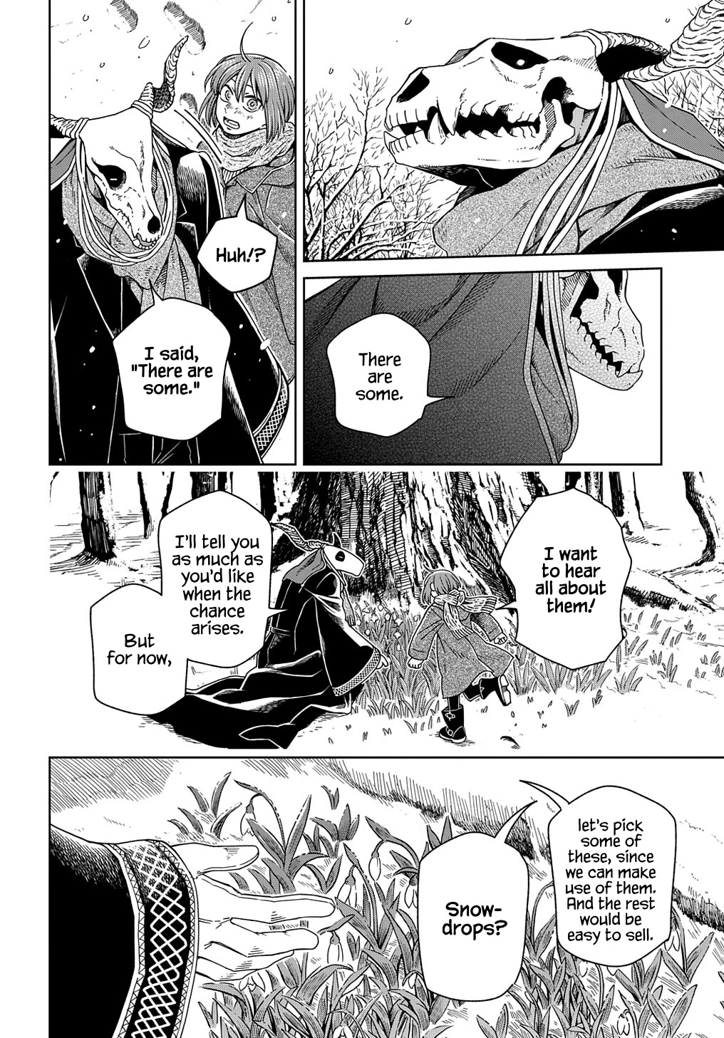 Mahou Tsukai no Yome Chapter 94 page 35 - Chapter 94: Keep the pot boiling. III