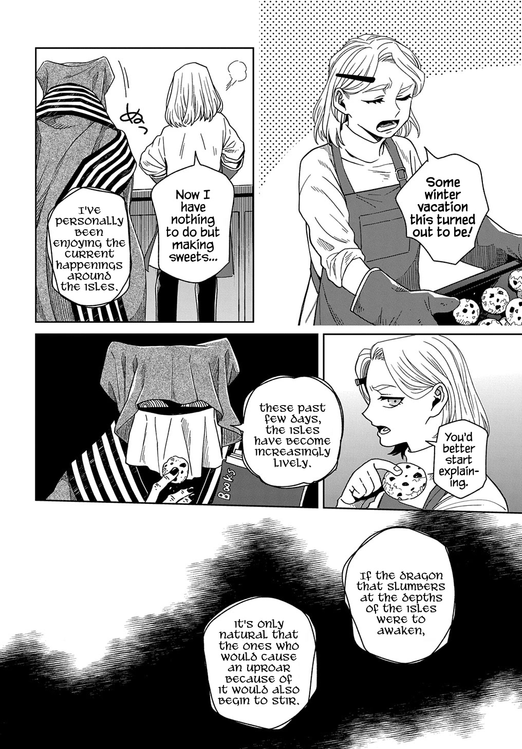 Mahou Tsukai no Yome Chapter 94 page 37 - Chapter 94: Keep the pot boiling. III
