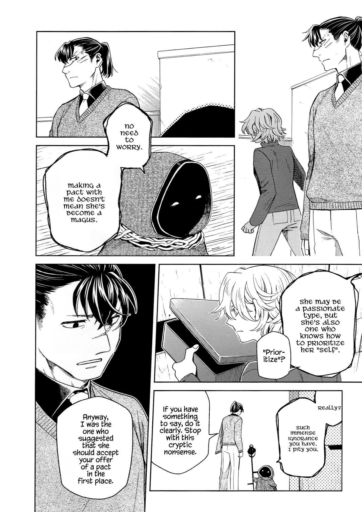 Mahou Tsukai no Yome Chapter 95.5 page 10 - Chapter 95.5: Fragments X: The Golden Cloth