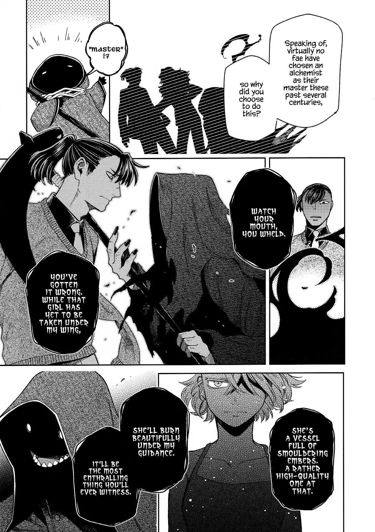 Mahou Tsukai no Yome Chapter 95.5 page 11 - Chapter 95.5: Fragments X: The Golden Cloth