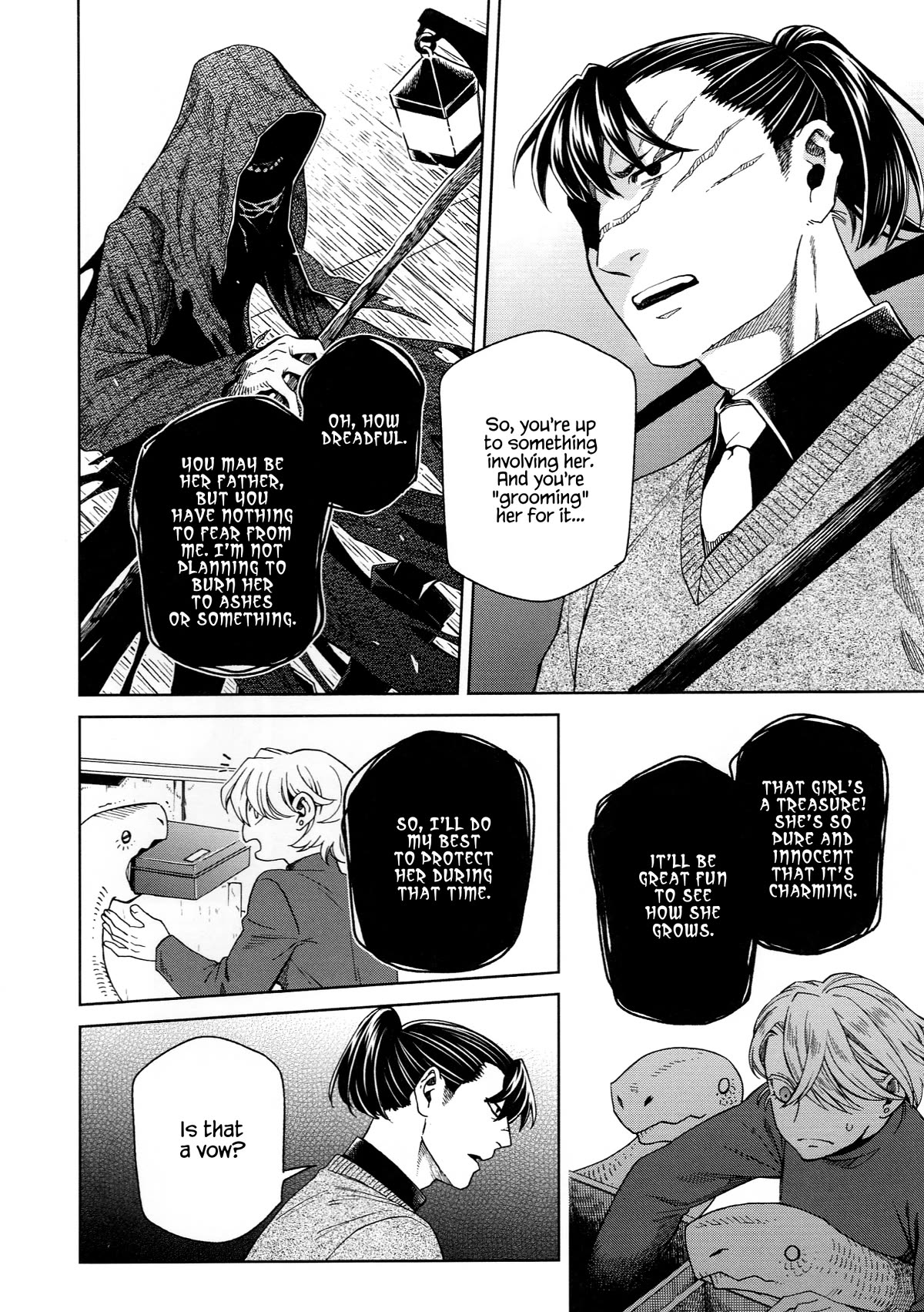 Mahou Tsukai no Yome Chapter 95.5 page 12 - Chapter 95.5: Fragments X: The Golden Cloth