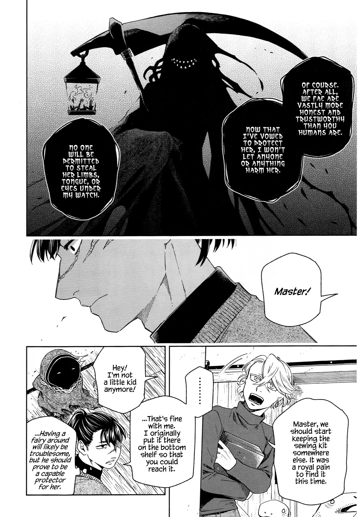 Mahou Tsukai no Yome Chapter 95.5 page 13 - Chapter 95.5: Fragments X: The Golden Cloth