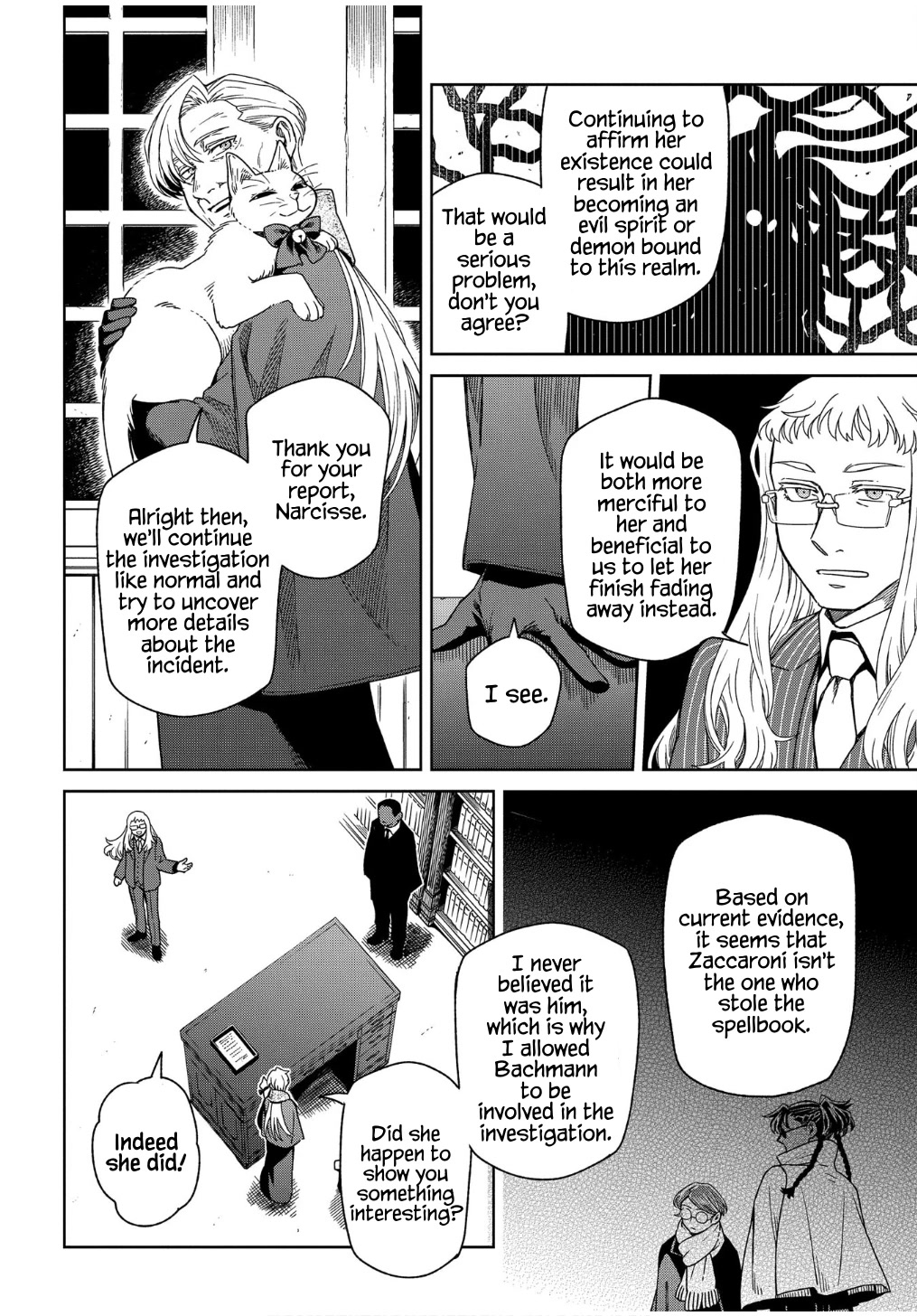 Mahou Tsukai no Yome Chapter 95 page 10 - Chapter 95: The show must go on. I