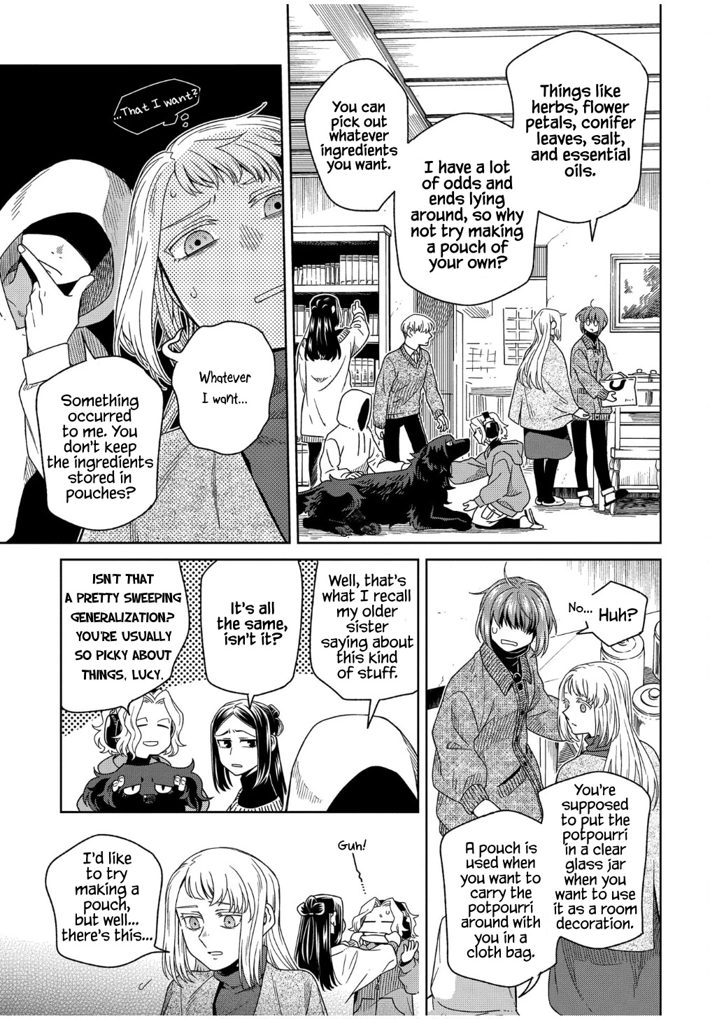 Mahou Tsukai no Yome Chapter 95 page 13 - Chapter 95: The show must go on. I