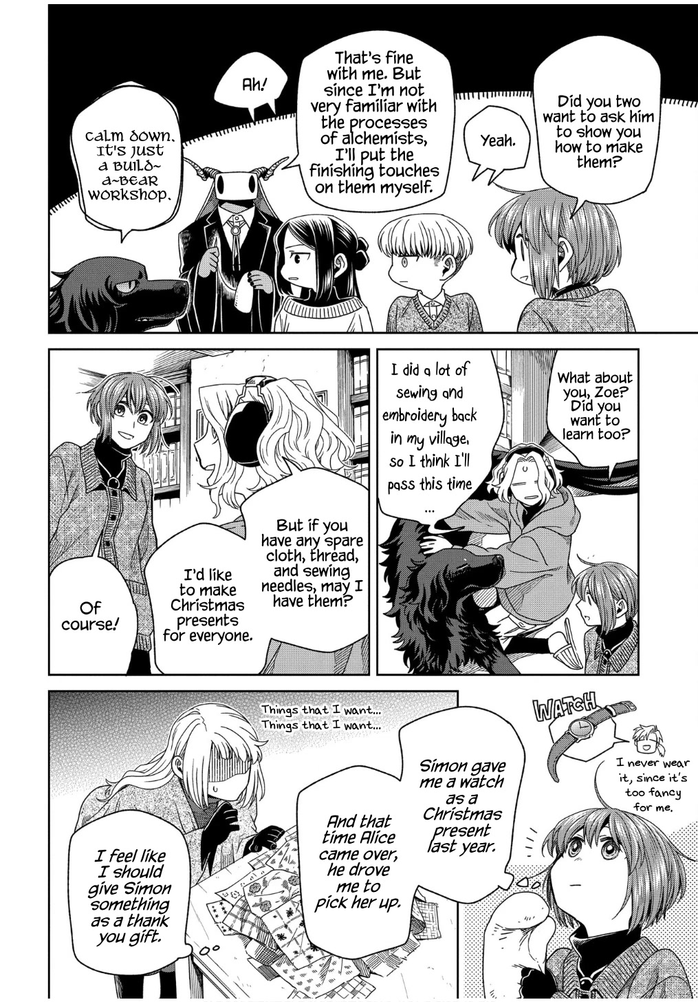 Mahou Tsukai no Yome Chapter 95 page 16 - Chapter 95: The show must go on. I