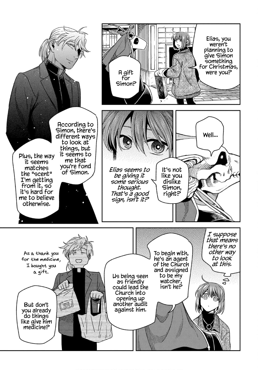Mahou Tsukai no Yome Chapter 95 page 17 - Chapter 95: The show must go on. I