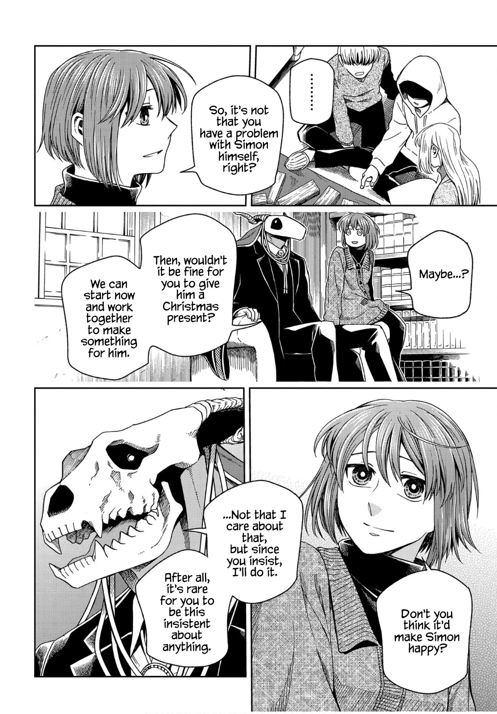 Mahou Tsukai no Yome Chapter 95 page 18 - Chapter 95: The show must go on. I