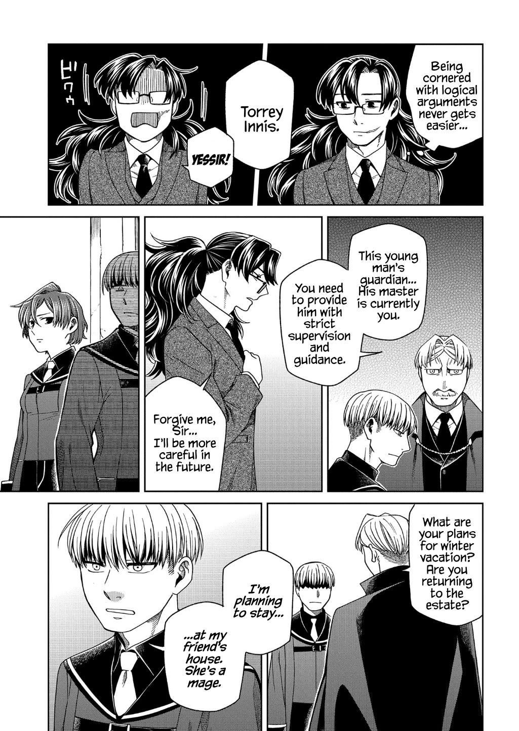 Mahou Tsukai no Yome Chapter 96 page 13 - Chapter 96: The show must go on. II