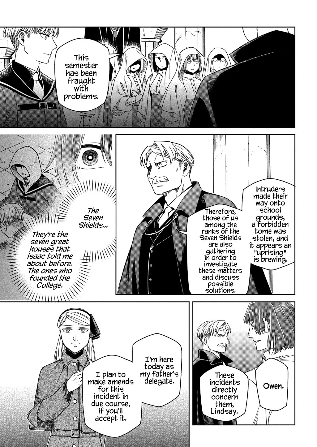 Mahou Tsukai no Yome Chapter 96 page 15 - Chapter 96: The show must go on. II