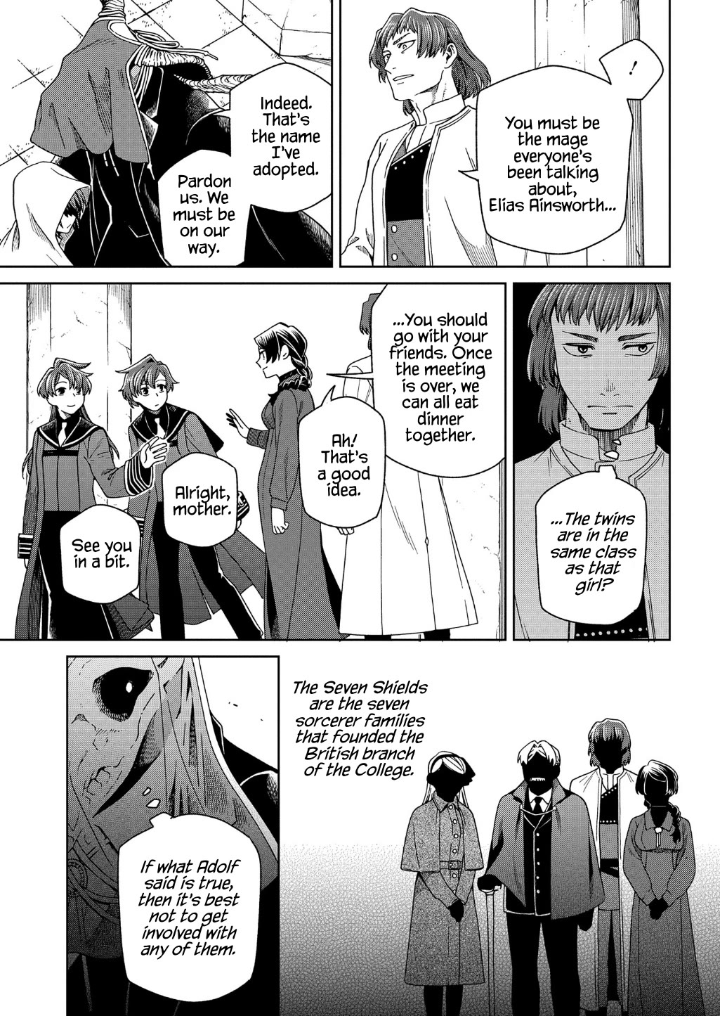 Mahou Tsukai no Yome Chapter 96 page 19 - Chapter 96: The show must go on. II
