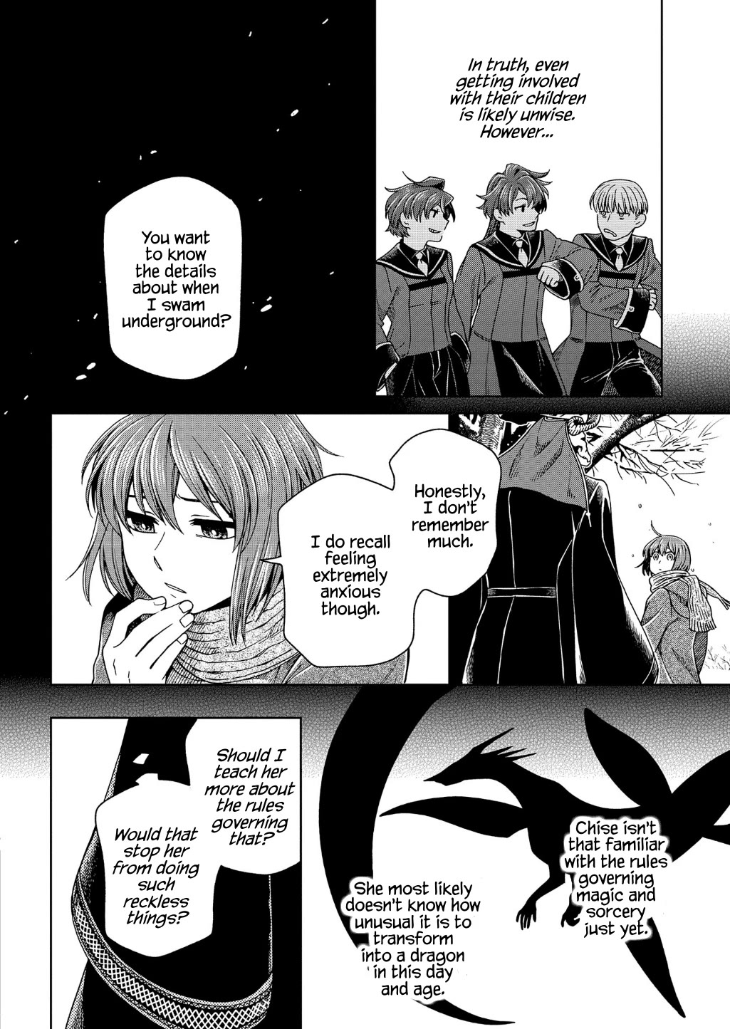 Mahou Tsukai no Yome Chapter 96 page 20 - Chapter 96: The show must go on. II