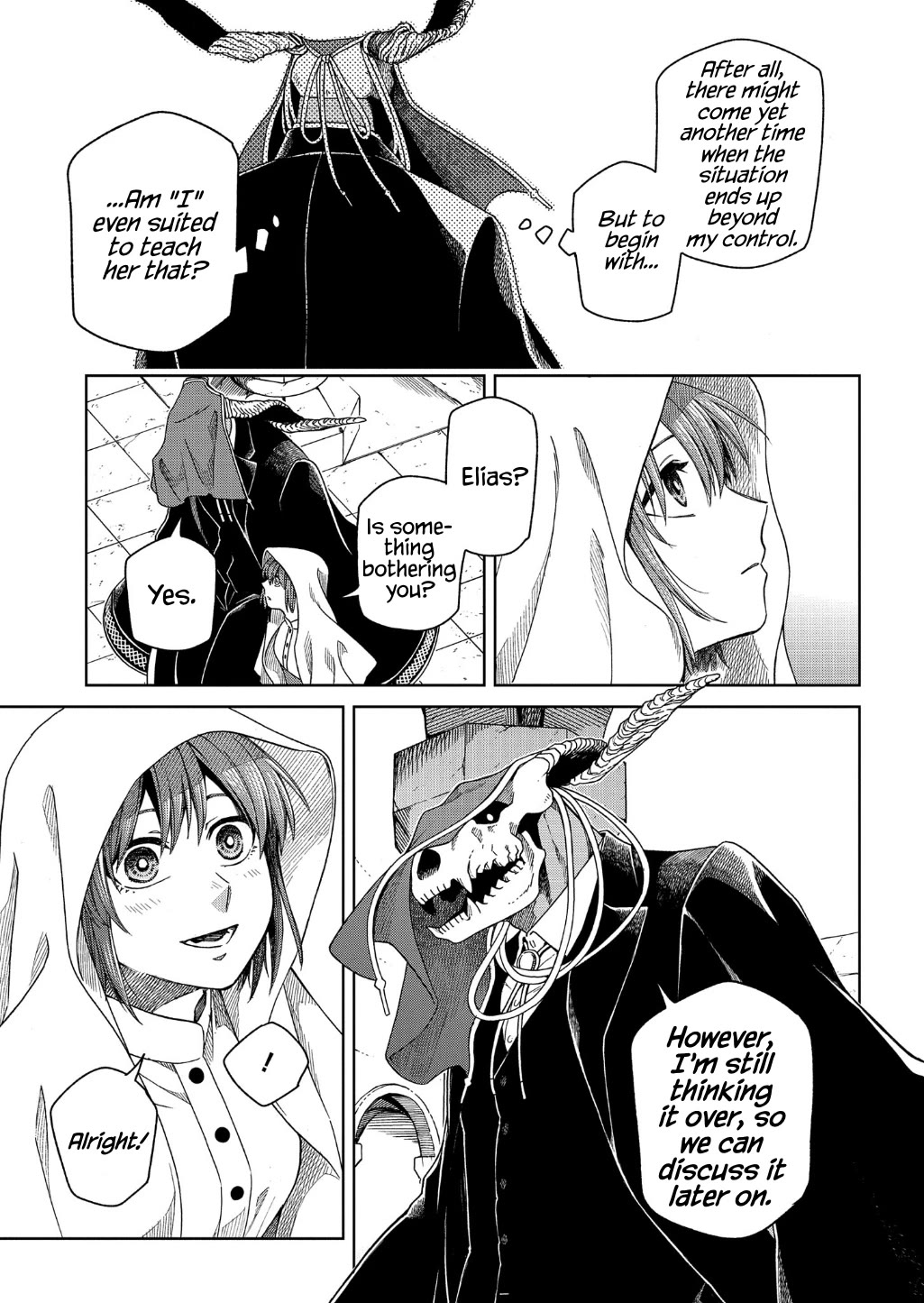 Mahou Tsukai no Yome Chapter 96 page 21 - Chapter 96: The show must go on. II