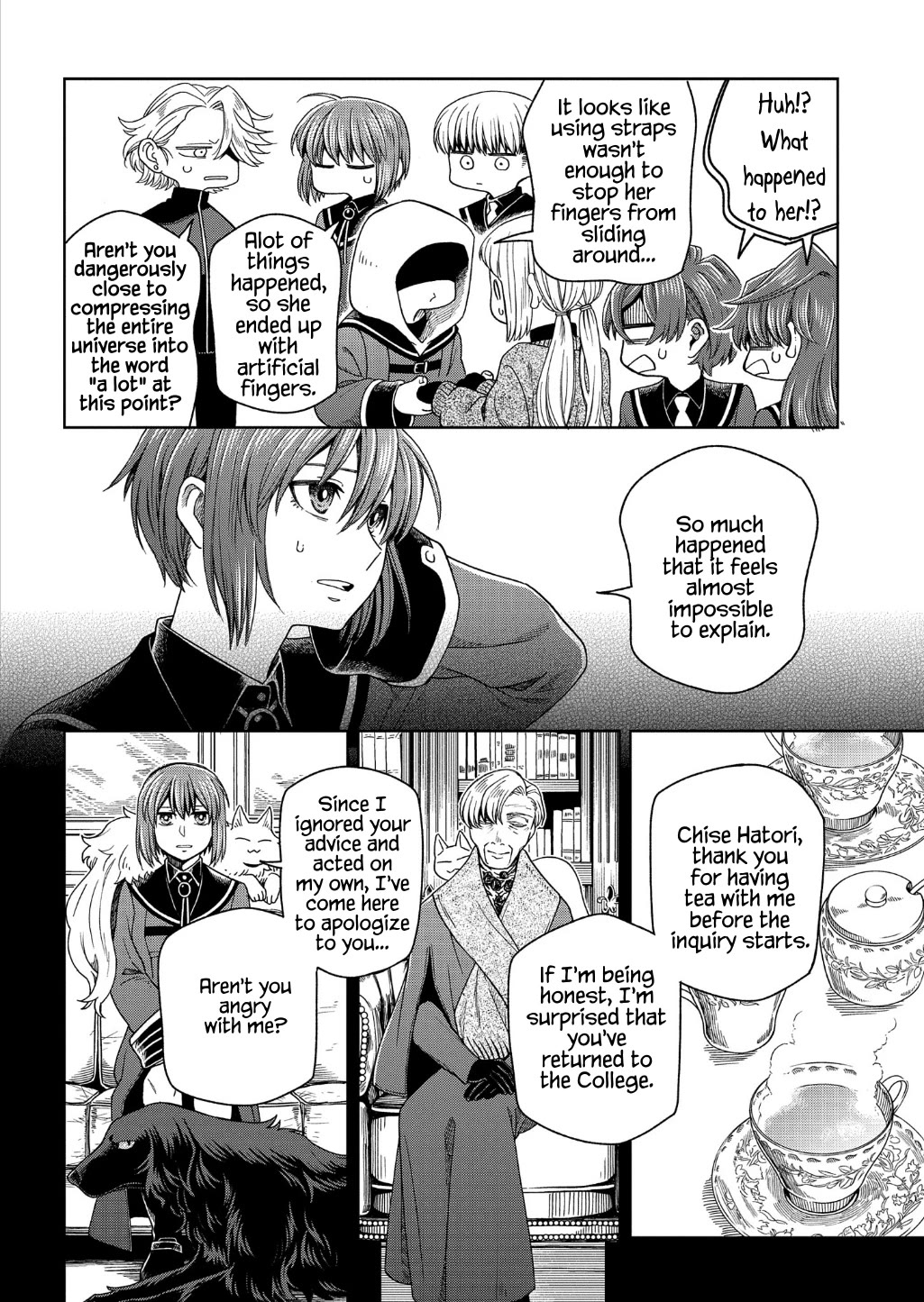 Mahou Tsukai no Yome Chapter 96 page 28 - Chapter 96: The show must go on. II
