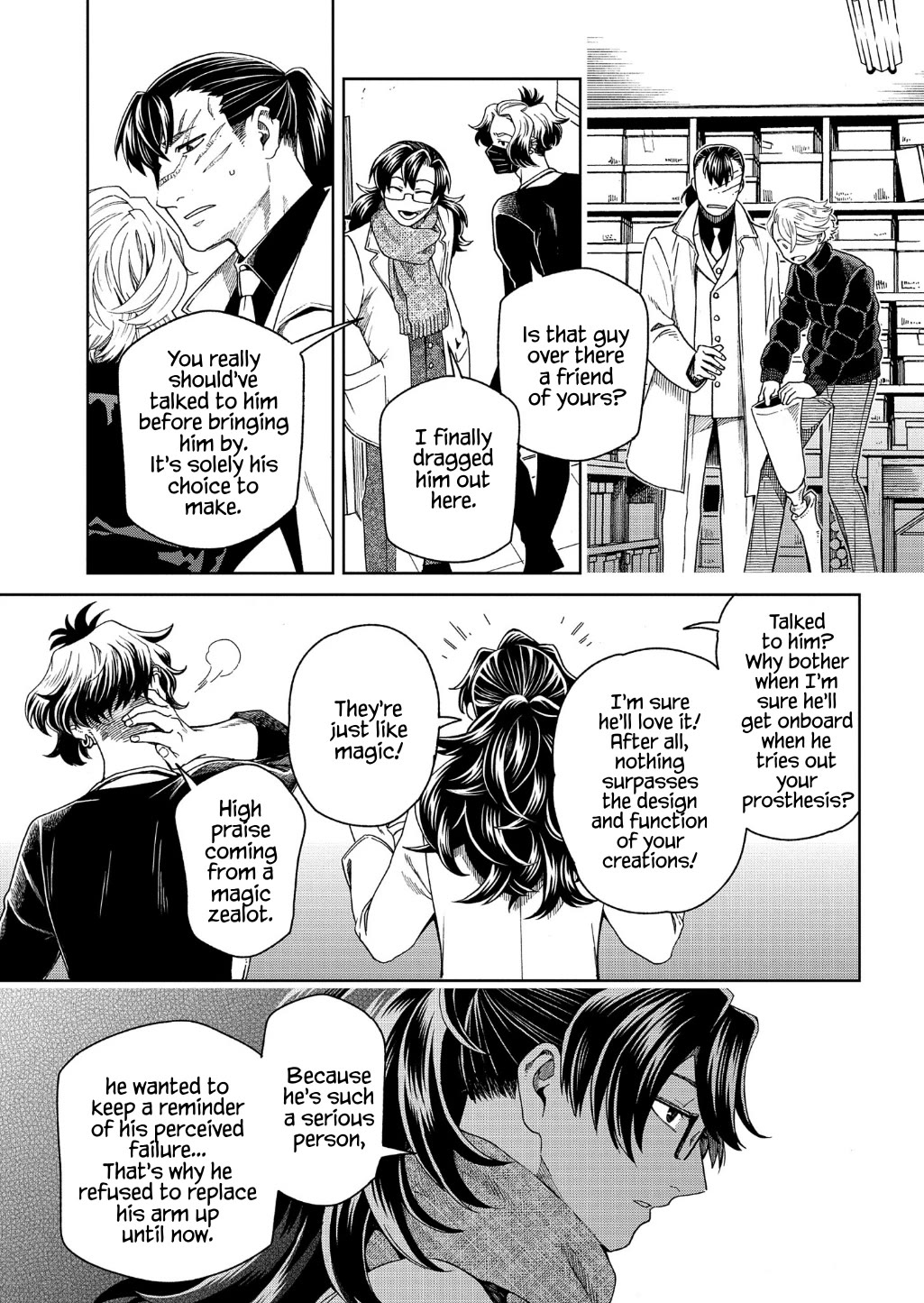 Mahou Tsukai no Yome Chapter 96 page 37 - Chapter 96: The show must go on. II