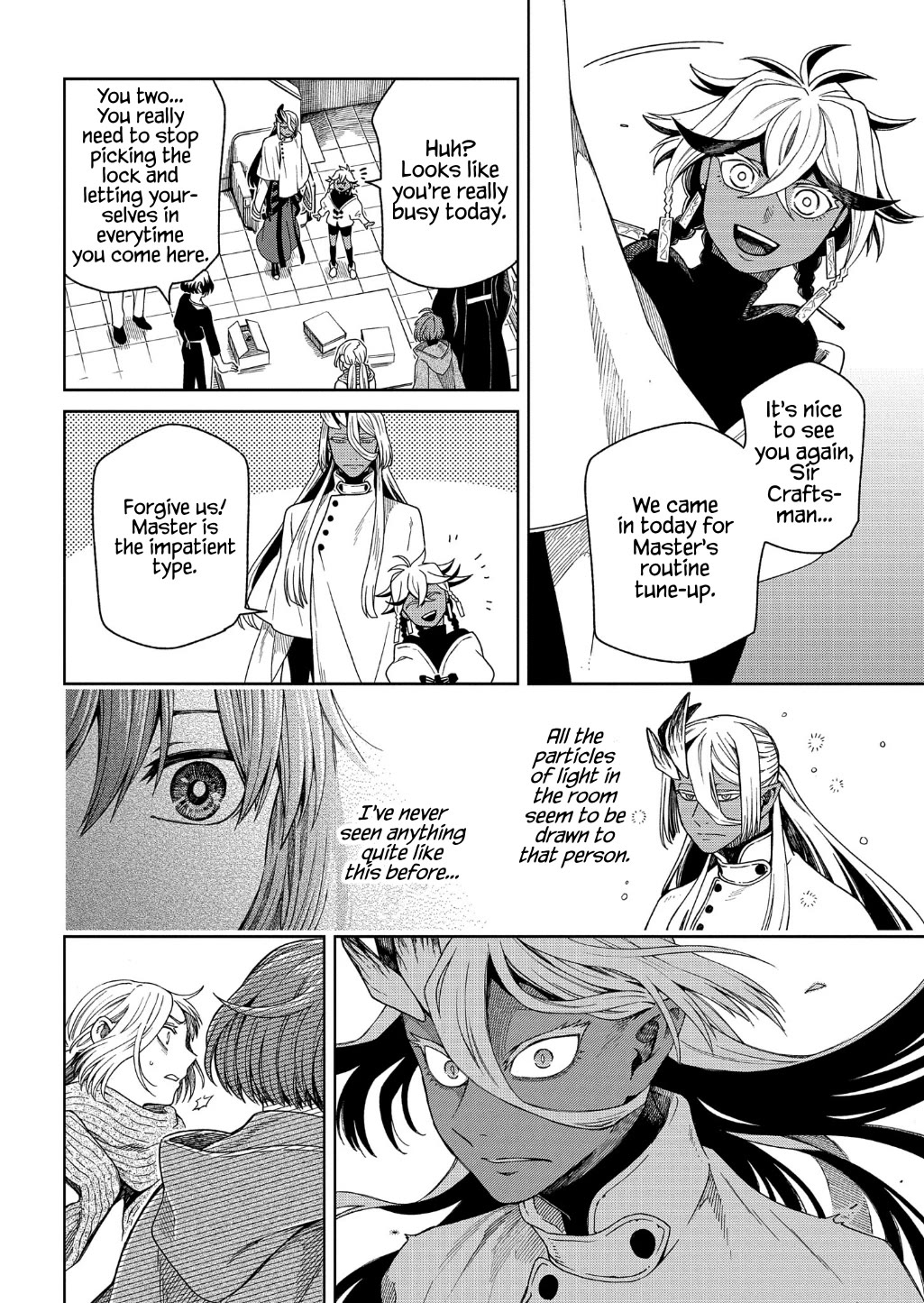 Mahou Tsukai no Yome Chapter 96 page 44 - Chapter 96: The show must go on. II