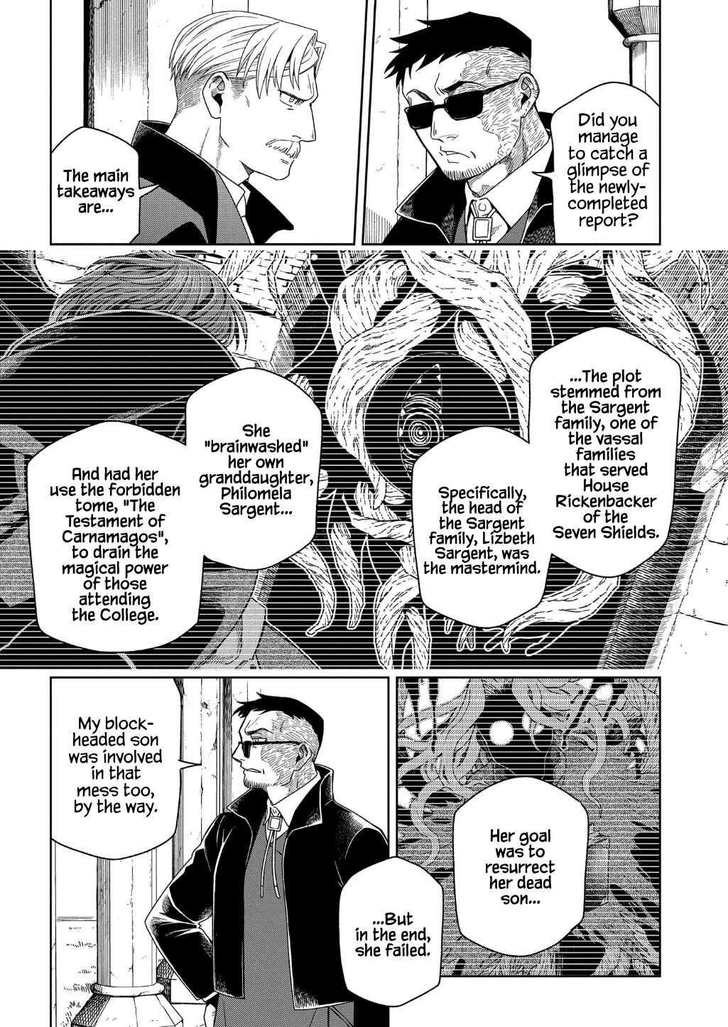 Mahou Tsukai no Yome Chapter 96 page 6 - Chapter 96: The show must go on. II