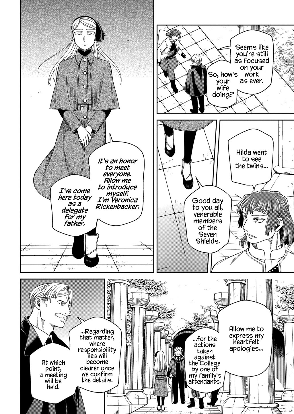 Mahou Tsukai no Yome Chapter 96 page 8 - Chapter 96: The show must go on. II