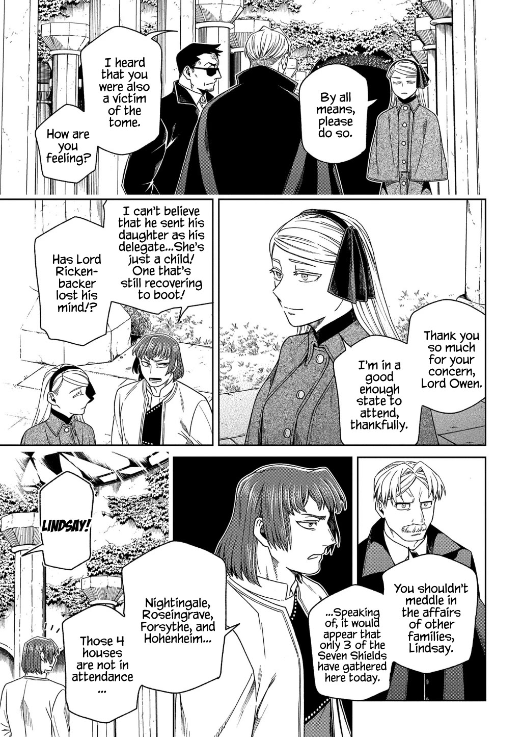 Mahou Tsukai no Yome Chapter 96 page 9 - Chapter 96: The show must go on. II