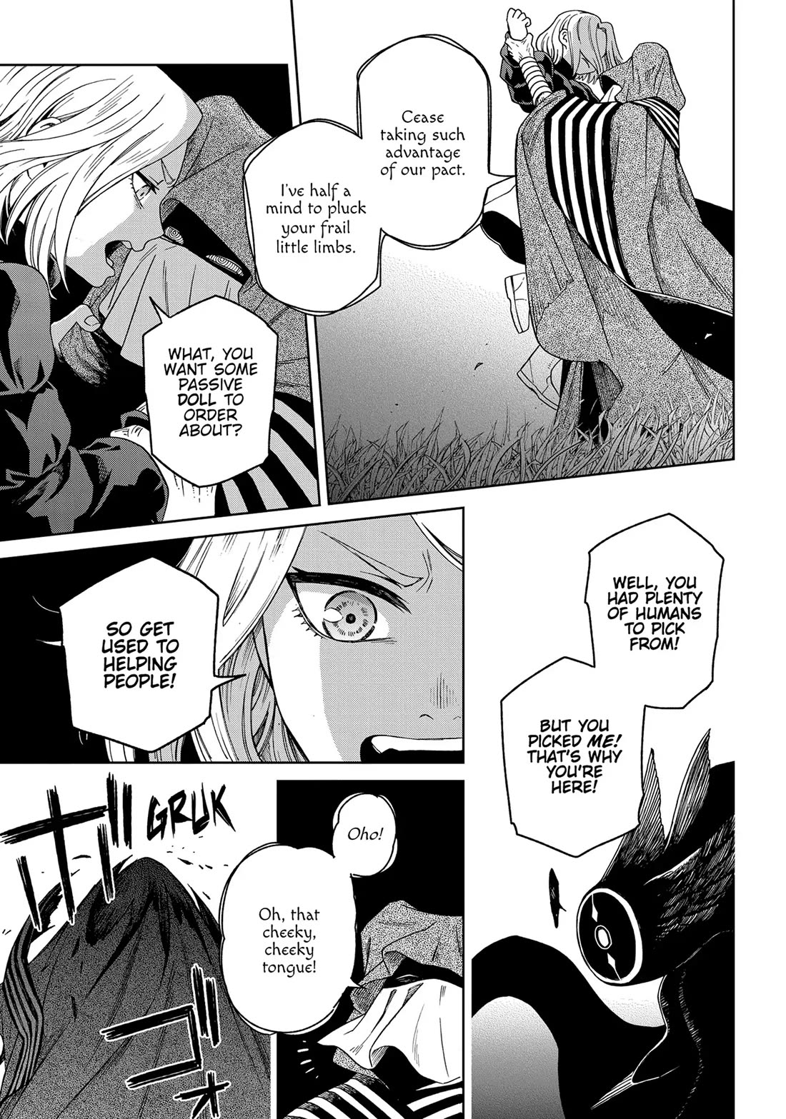 Mahou Tsukai no Yome Chapter 97 page 15 - Chapter 97: He gives twice who gives quickly.