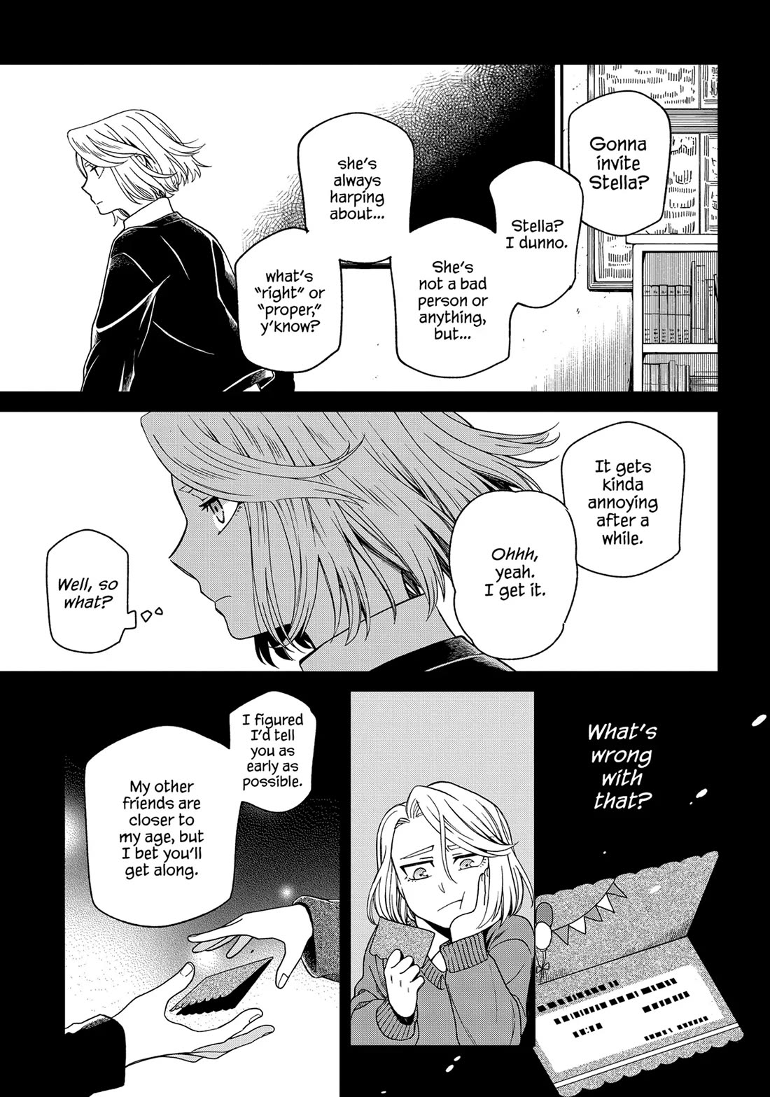 Mahou Tsukai no Yome Chapter 97 page 7 - Chapter 97: He gives twice who gives quickly.