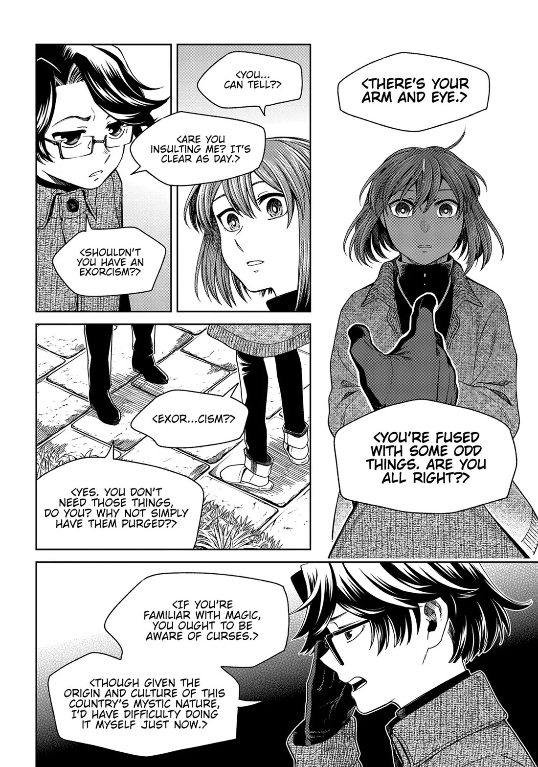 Mahou Tsukai no Yome Chapter 98 page 24 - Chapter 98: Guests, like fish, begin to stink after three days.