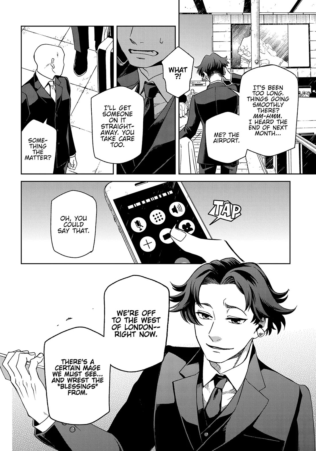 Mahou Tsukai no Yome Chapter 98 page 38 - Chapter 98: Guests, like fish, begin to stink after three days.