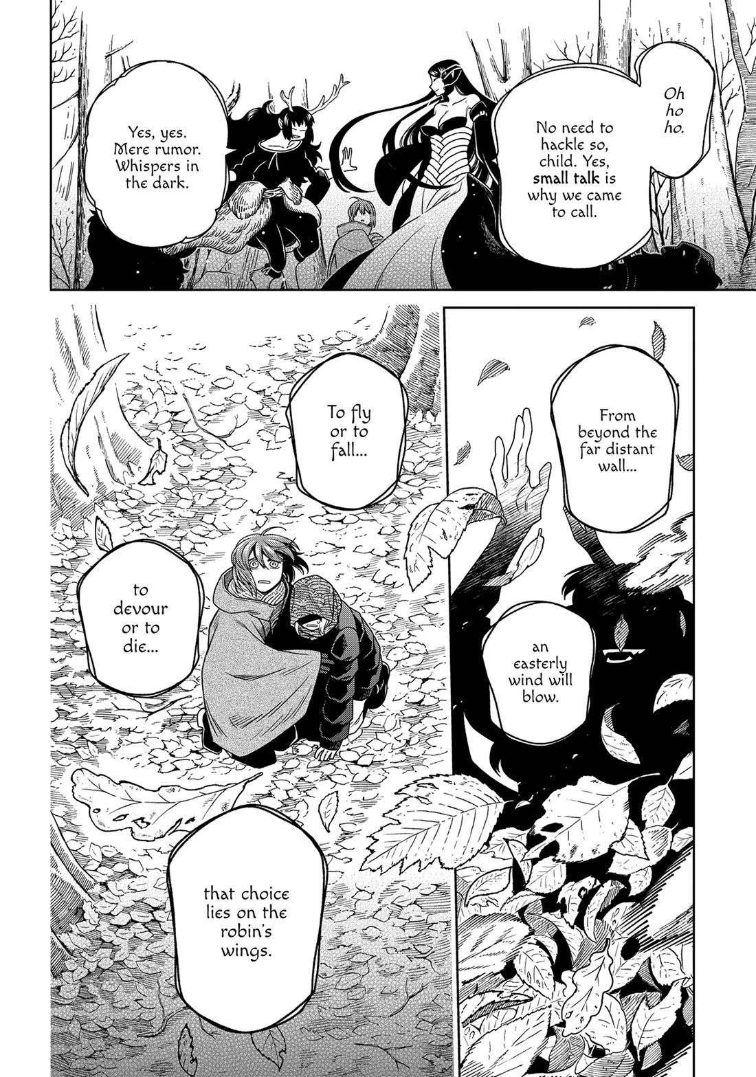 Mahou Tsukai no Yome Chapter 99 page 10 - Chapter 99: Many a little makes a mickle.