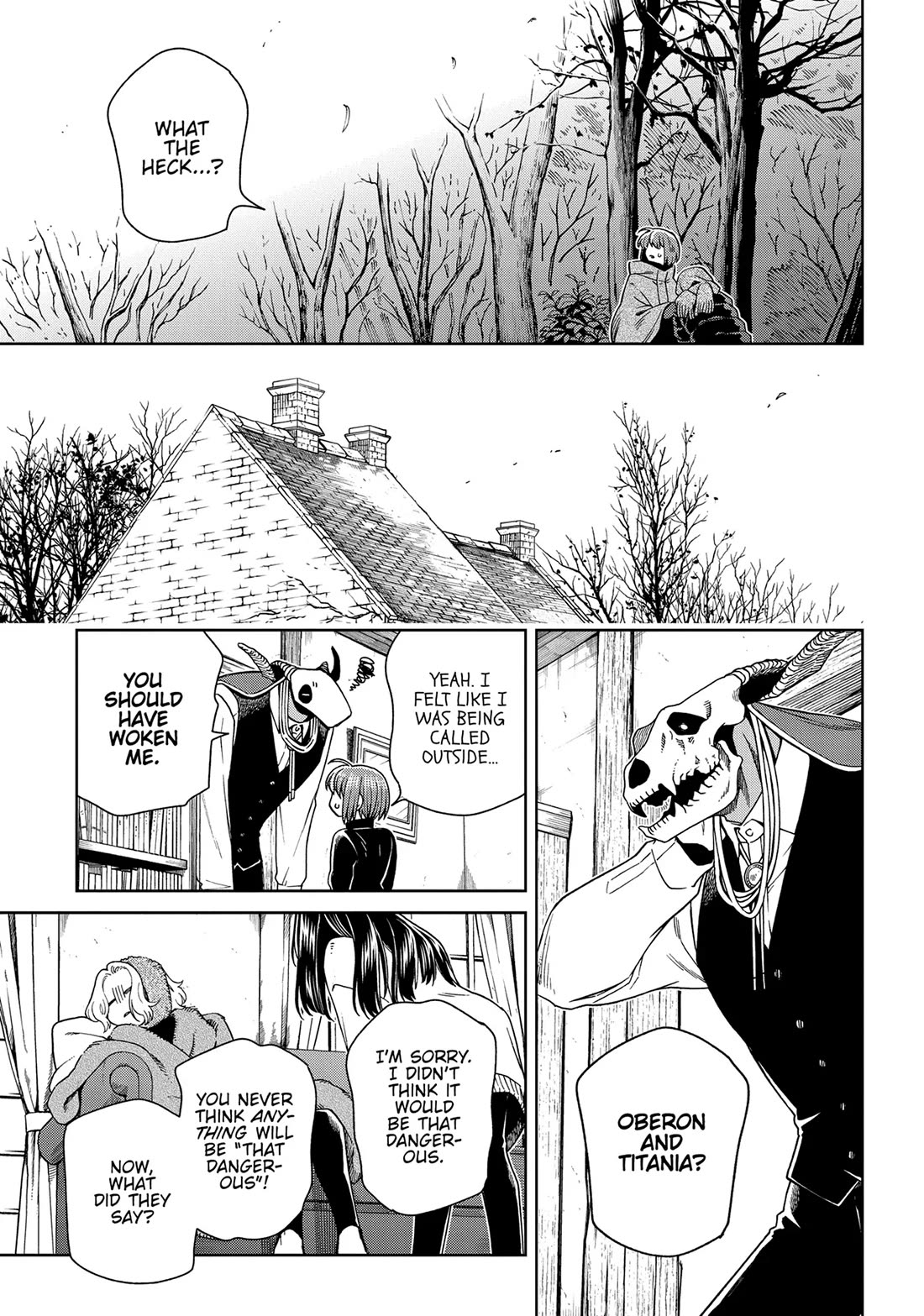 Mahou Tsukai no Yome Chapter 99 page 11 - Chapter 99: Many a little makes a mickle.