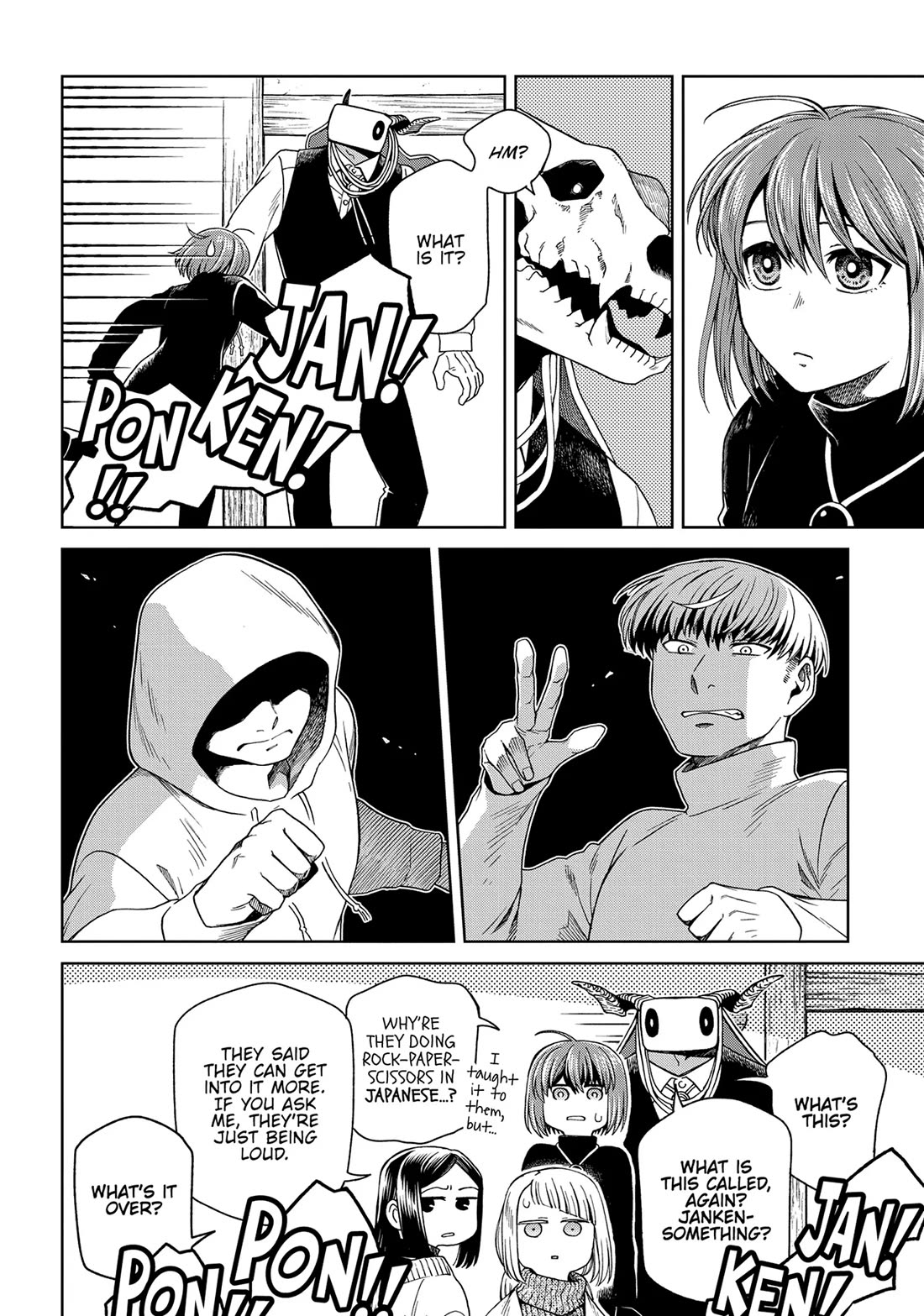 Mahou Tsukai no Yome Chapter 99 page 12 - Chapter 99: Many a little makes a mickle.
