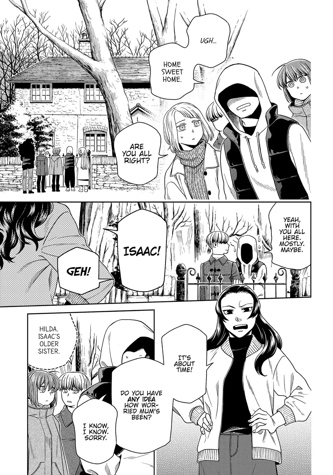 Mahou Tsukai no Yome Chapter 99 page 15 - Chapter 99: Many a little makes a mickle.