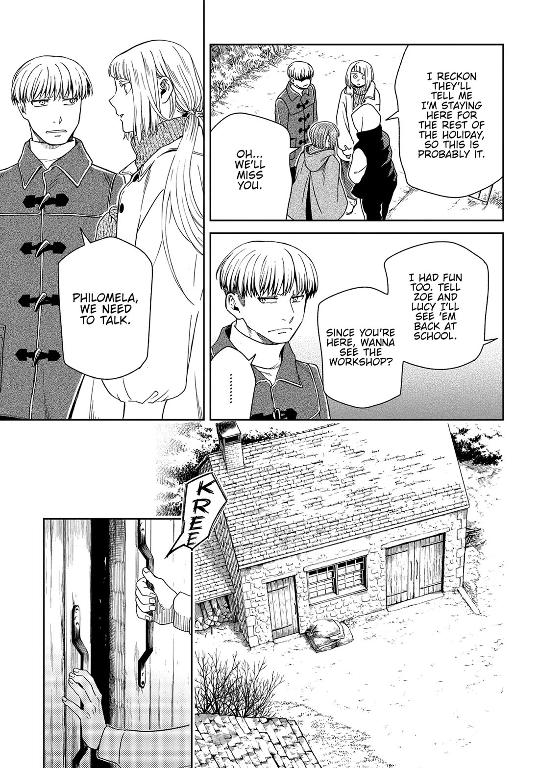 Mahou Tsukai no Yome Chapter 99 page 19 - Chapter 99: Many a little makes a mickle.