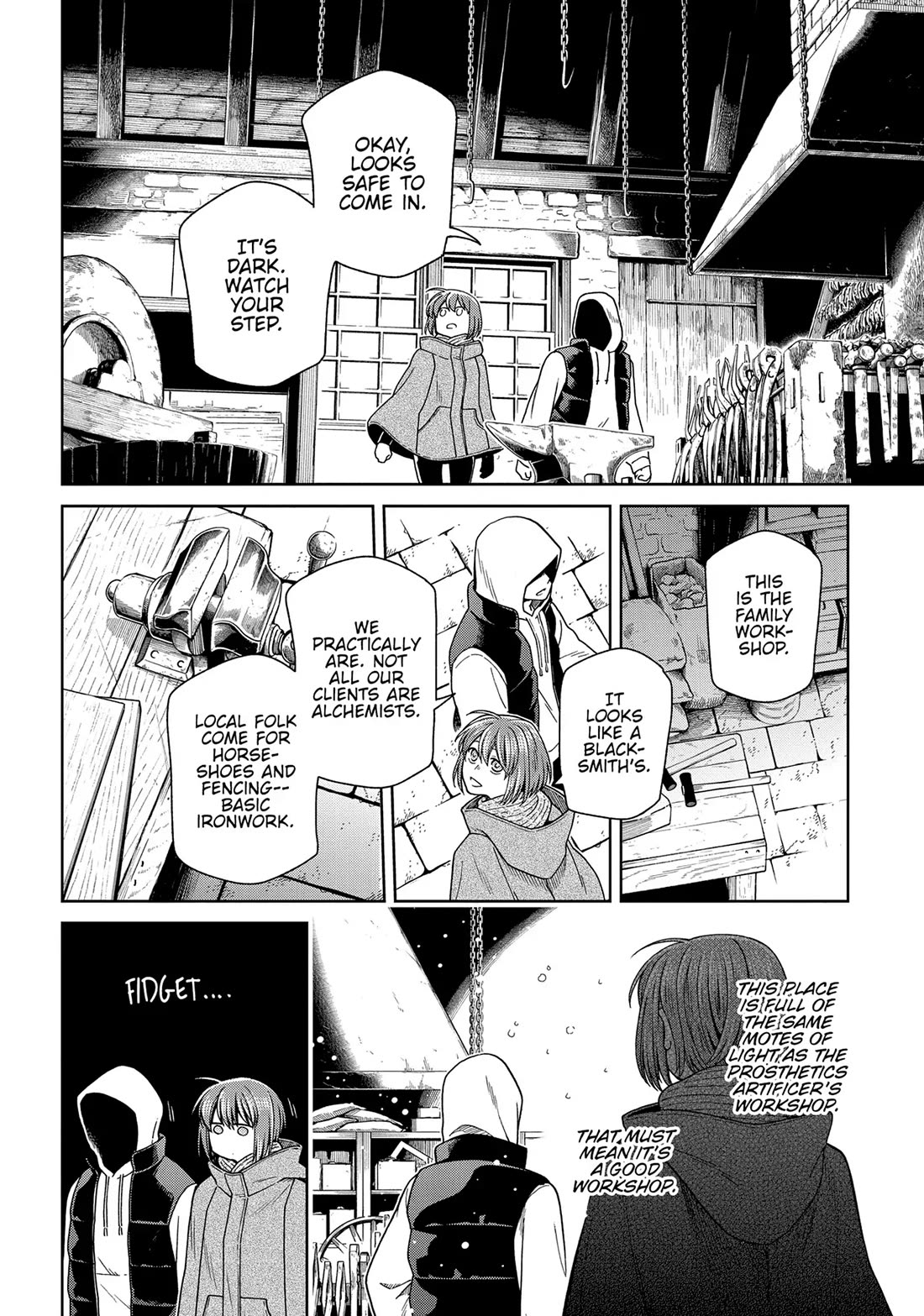 Mahou Tsukai no Yome Chapter 99 page 20 - Chapter 99: Many a little makes a mickle.