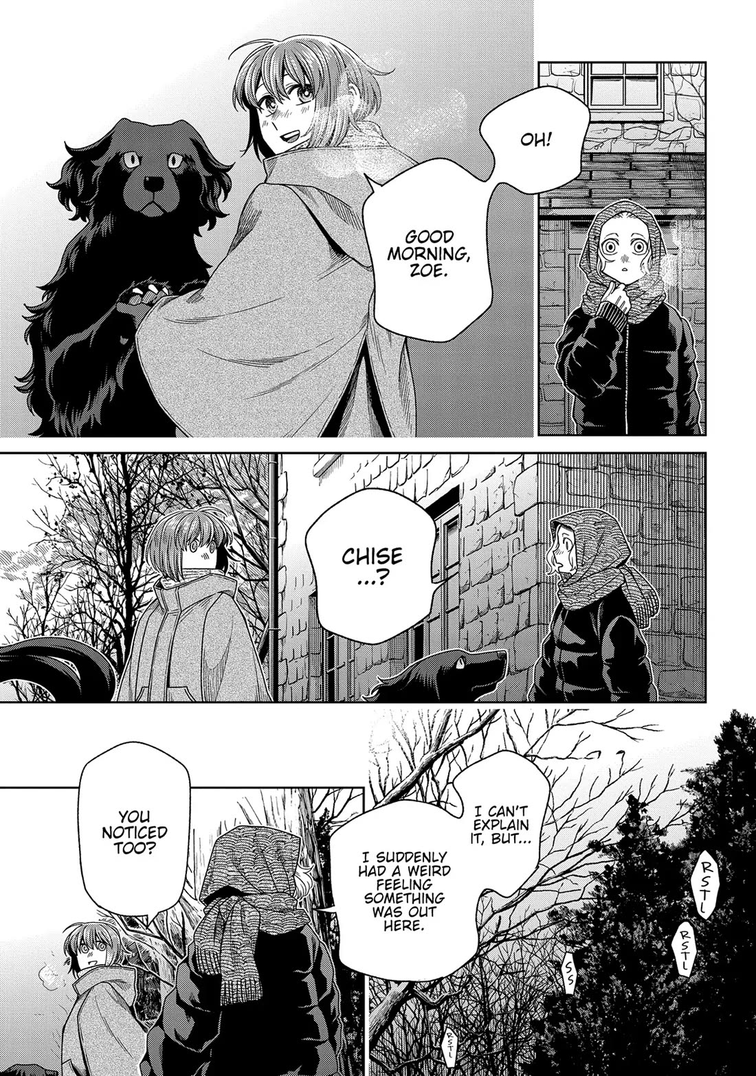 Mahou Tsukai no Yome Chapter 99 page 3 - Chapter 99: Many a little makes a mickle.